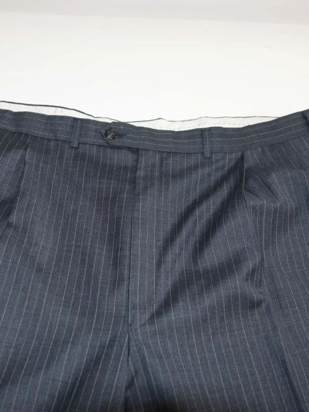 Lauren Ralph Lauren Men's 2 Button Suit Size 52 Regular 48 x 30 Charcoal Gray R - Picture 3 of 13